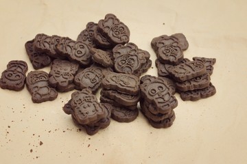 mini chocolate cookies