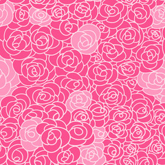 Abstract curves pattern