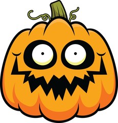 Cartoon Pumpkin Happy