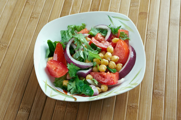 Chickpea salad Kurdish