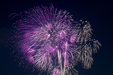 Fireworks in Tokyo, Japan