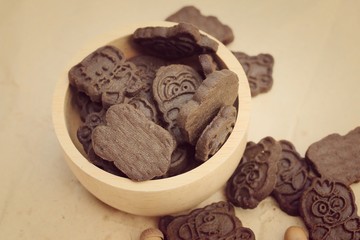 mini chocolate cookies