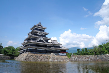 Matsumoto Castle in Nagano, Japan