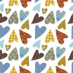 heart sweet love day pattern