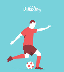 Attaccante prepara il tiro in porta © Hurca!