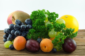Fruits on the dining table