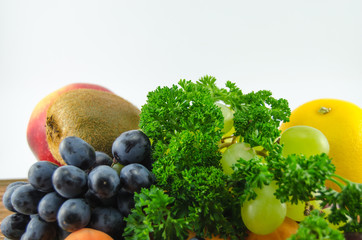 Fruits on the dining table