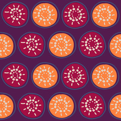vector seamless pattern. modern stylish texture.