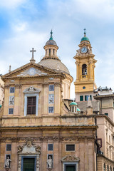 Chiesa del Gesu church   in Genoa
