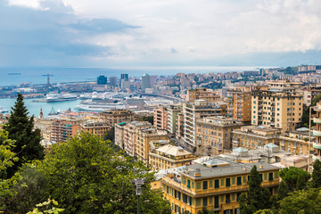 Port of Genoa in Italy