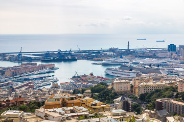 Port of Genoa in Italy