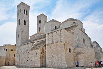 Fototapeta na wymiar Molfetta, la cattedrale - Puglia