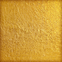 Gold Paper wrinkled background