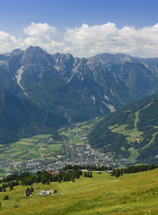 Fototapeta na wymiar Lienz - Dolomitenstadt Osttirols