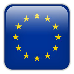 Europe Flag Smartphone Application Square Buttons