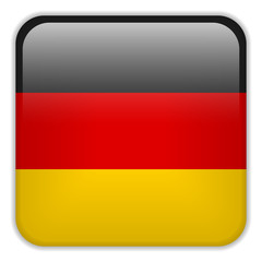 Germany Flag Smartphone Application Square Buttons