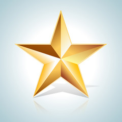 Obraz premium Gold Star