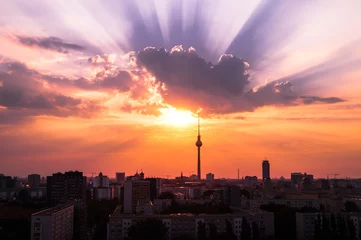 Fotobehang skyline von berlin © jackijack