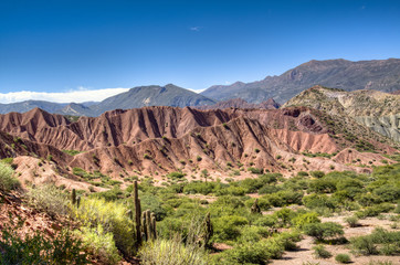 Landscape in the area of Tupiza, Bolivia
