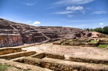 Ancient Inca ruins near the village of Samaipata, Bolivia
