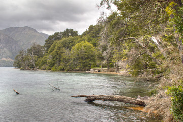 View over Lago Gutierrez near Bariloche, Argentina

