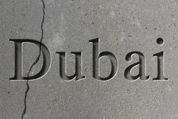 Engraved City Dubai