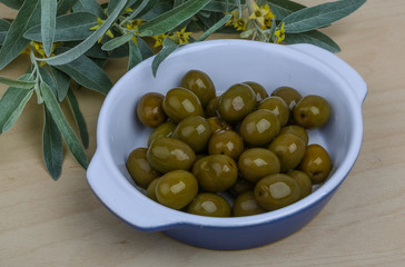 Green olives