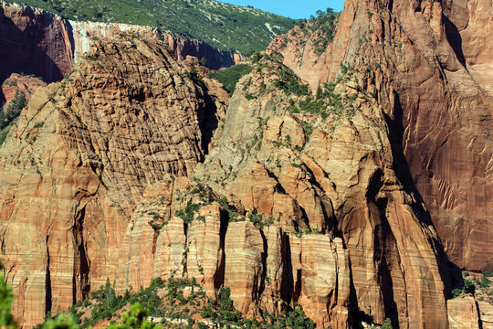 Kolob Canyons section of Zion National Park in southern Utah