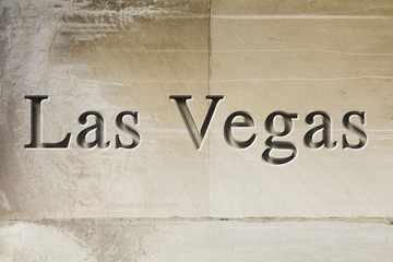 Engraved City Las Vegas
