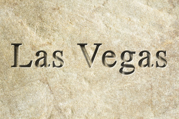 Engraved City Las Vegas