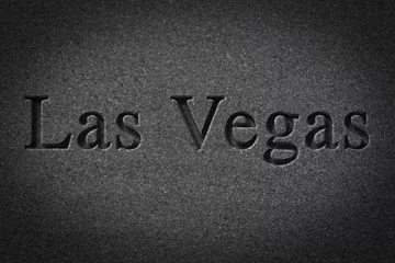 Foto op Plexiglas Engraved City Las Vegas © Ezume Images