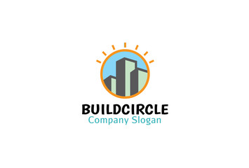 Build Circle Logo template