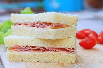 Tasty sandwiches