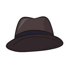 hat isolated illustration
