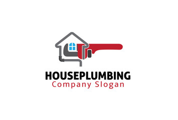House Plumbing Logo template