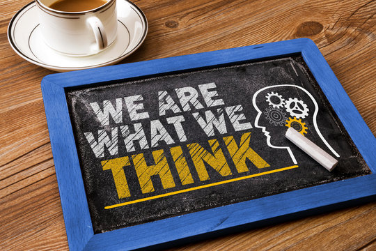 we are what we think concept