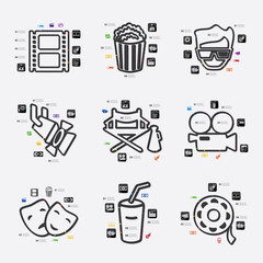 cinema infographic