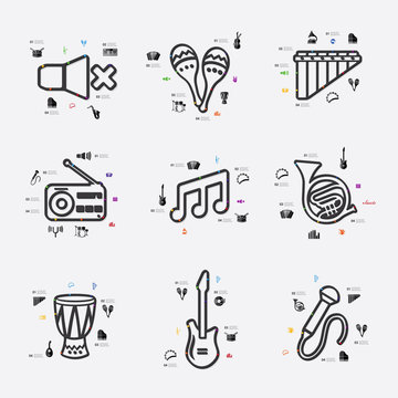 music infographic