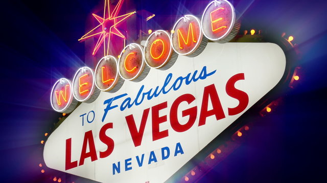 Welcome to Fabulous Las Vegas Nevada Sign (Loopable) 4K UHD