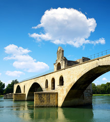 Pont Saint-Benezet in Avignon, France