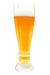 Glass of beer 
