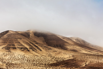Sand Mountains of  Fuerteventura in area Costa Calma and Istmo d