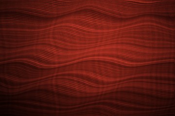 Flute board design wave color red background