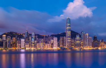 Modern city in Hongkong