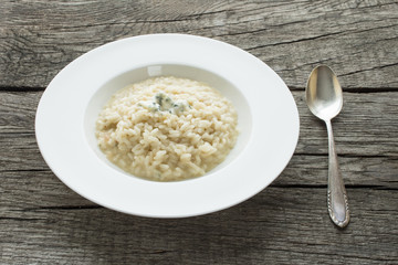Risotto mit Gorgonzola