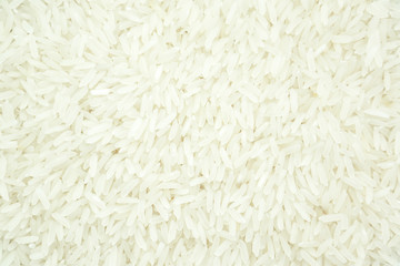 Thai white rice grain texture