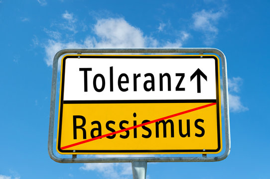 Toleranz statt Rassismus