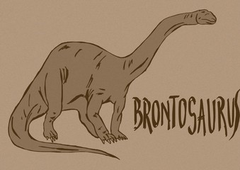Brontosaurus vintage © logan81