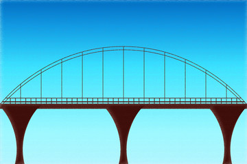 青空と橋