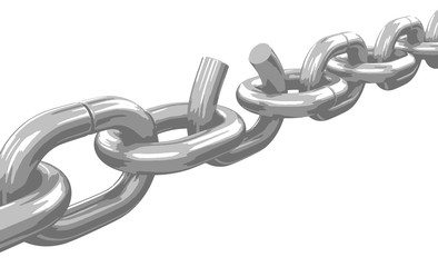 Obraz premium Chain Breaking 